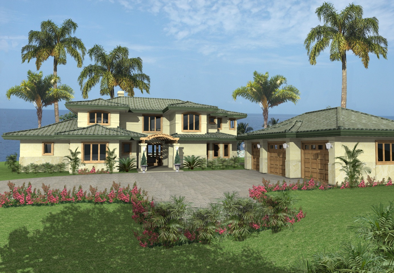 Kapihua Bay Island of Lanai Residence Entry
