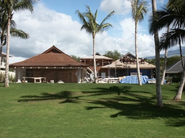 Keawakapu Beach Wailea Oceanfront Island Style Estate In Progress