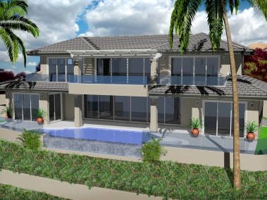 Wailea Pukalani Ocean View Residence Maui Rendering